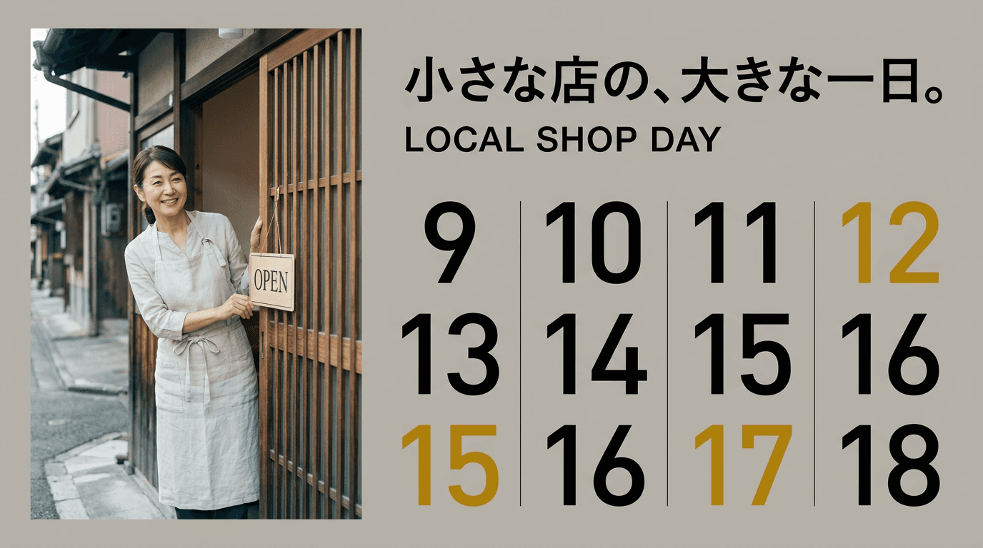 小さな店の、大きな一日。