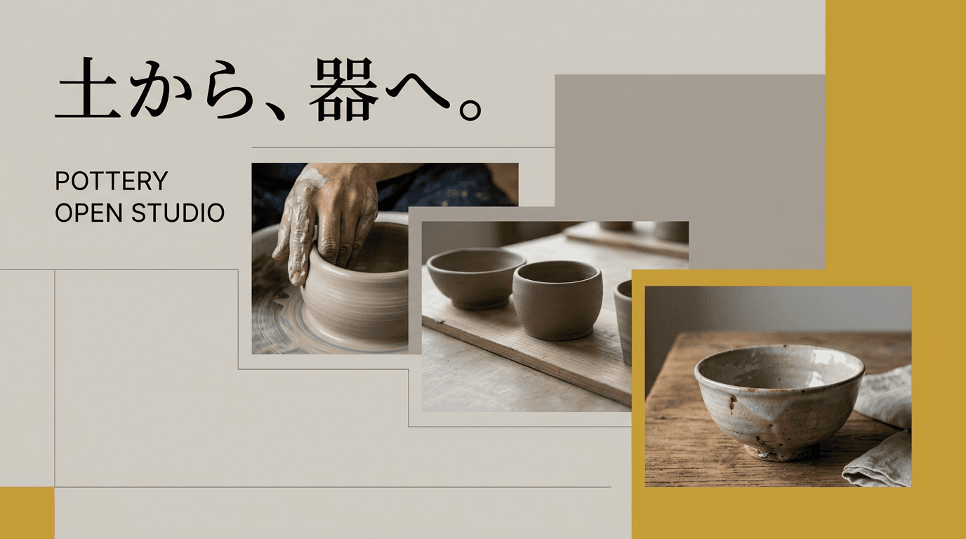 土から、器へ。